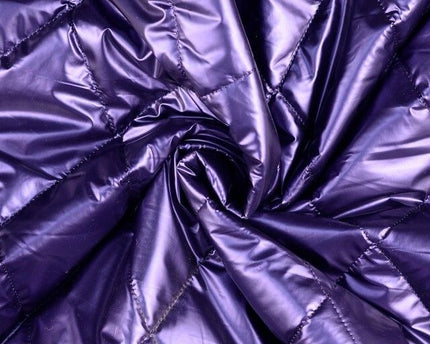 Quilted metallic