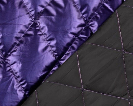 Quilted metallic