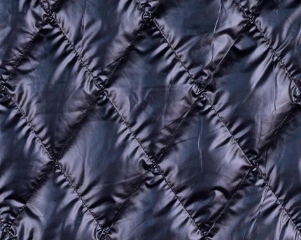 Quilted metallic
