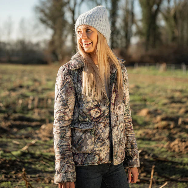 Velvet quilting fabric flower