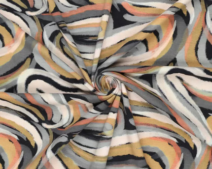 Digi Grey Hues Cotton Spandex (Coupon 1.5m)