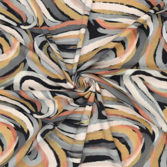 Digi Grey Hues Cotton Spandex