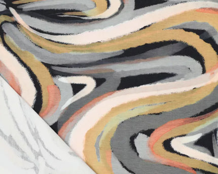 Digi Grey Hues Cotton Spandex (Coupon 1.5m)