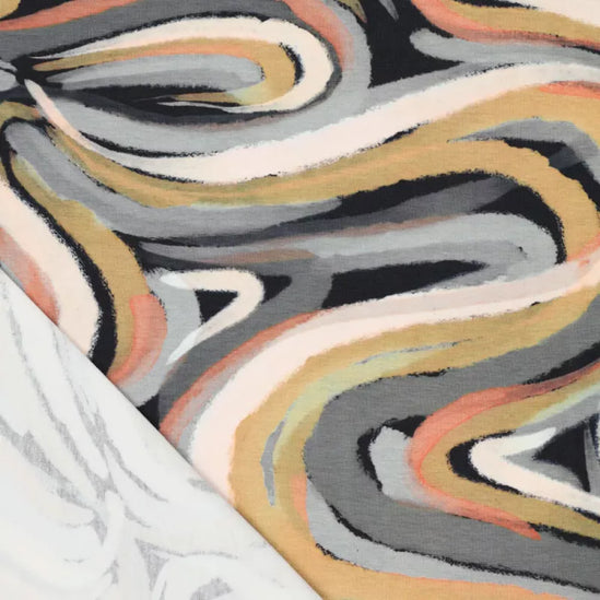 Digi Grey Hues Cotton Spandex