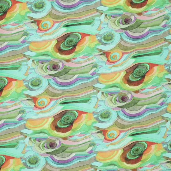 Digi Starry Night Cotton Spandex (Coupon 0.9m)