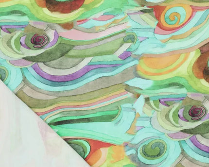 Digi Starry Night Cotton Spandex (Coupon 1.5m)