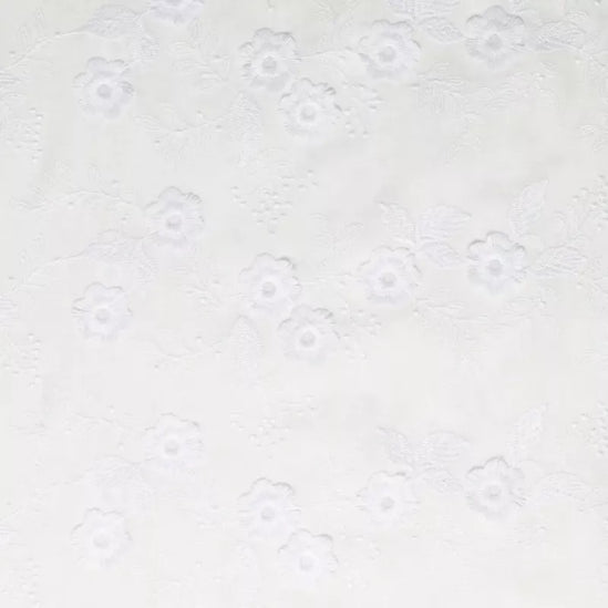 Catchy flowers embroidery