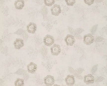 Catchy flowers embroidery (Coupon 40 cm)