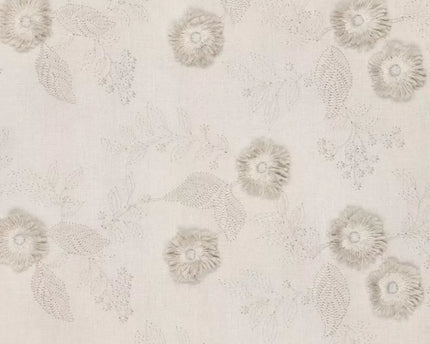 Catchy flowers embroidery (Coupon 40 cm)