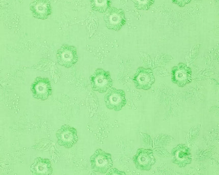 Catchy flowers embroidery
