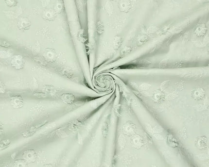 Catchy flowers embroidery