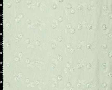 Catchy flowers embroidery