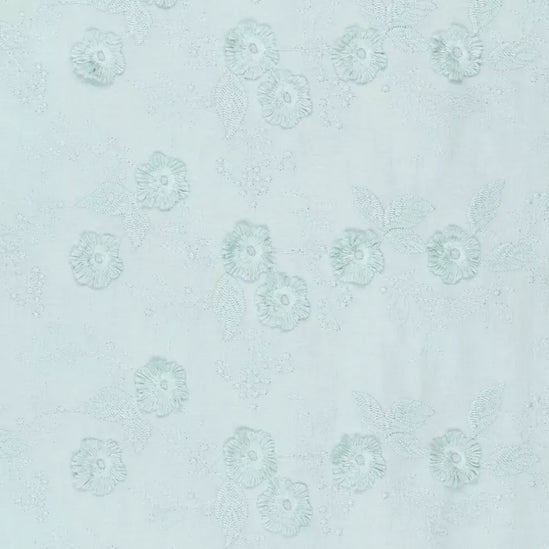 Catchy Flower Embroidery