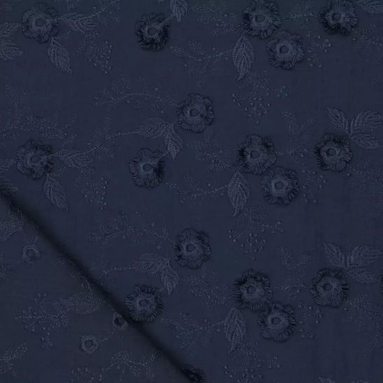 Catchy Flower Embroidery (Coupon 0,6m)