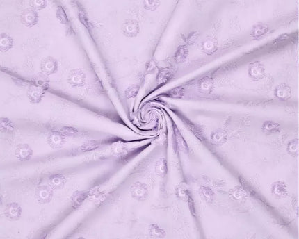 Catchy flowers embroidery (Coupon 0,8m)