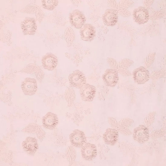 Catchy Flower Embroidery