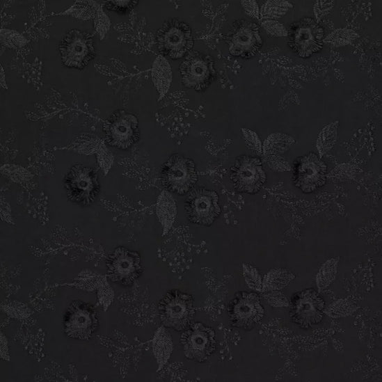 Catchy Flower Embroidery