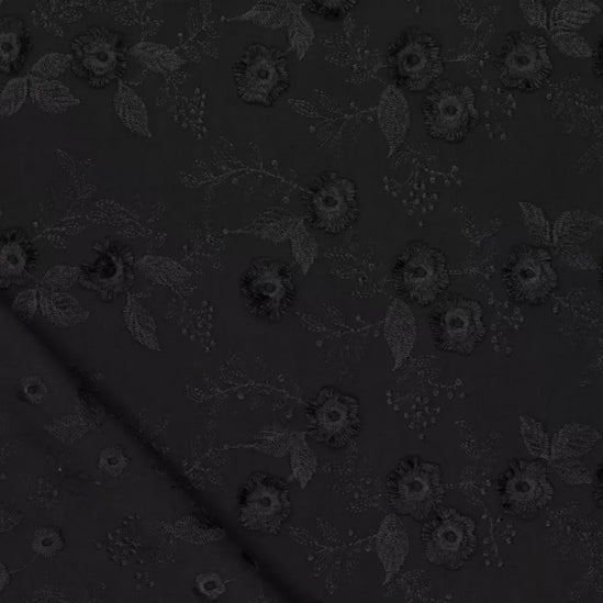 Catchy Flower Embroidery