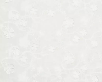 Catchy flora embroidery