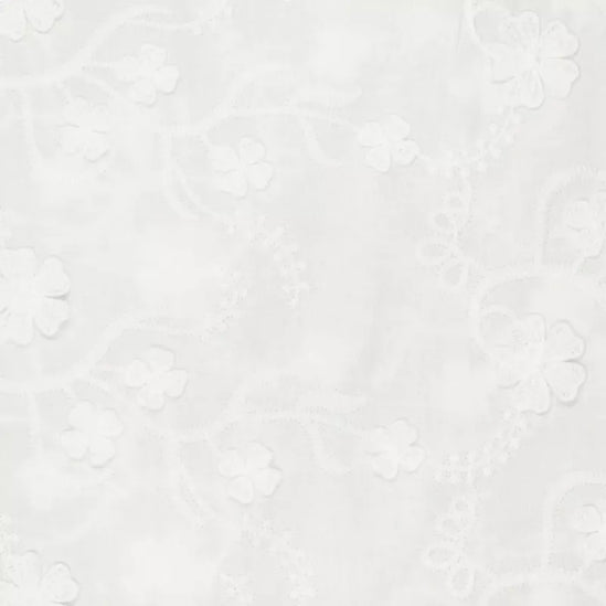 Catchy flora embroidery