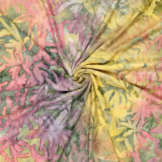 Tie dye wild flowers (Coupon 0.9m)