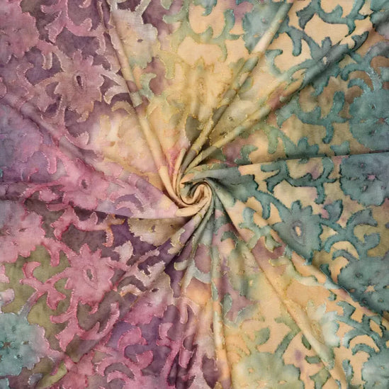 Tye die ornament flowers