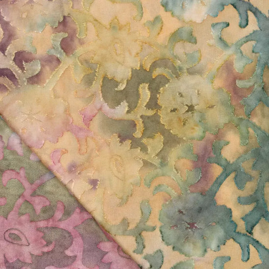 Tye die ornament flowers