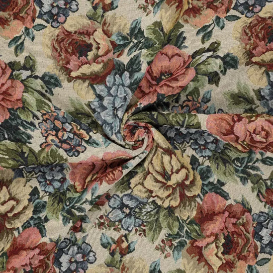 Vintage Flowers Gobaline (Coupon 0,6m)