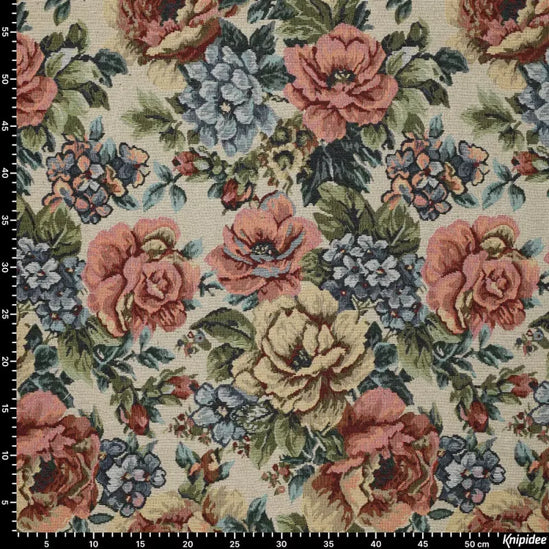 Vintage Flowers Gobaline (Coupon 0,6m)