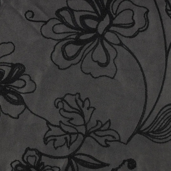 Washed embroidery vegan leather (Coupon 0.5m)