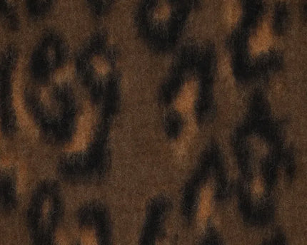 Wool Leopard loden