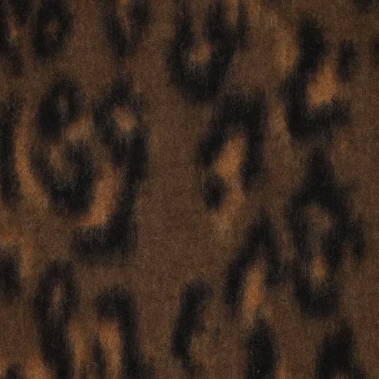 Wool Leopard loden