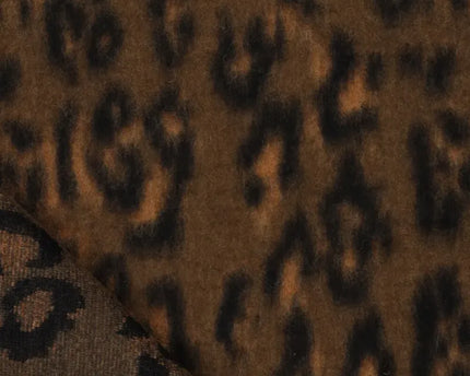 Wool Leopard loden