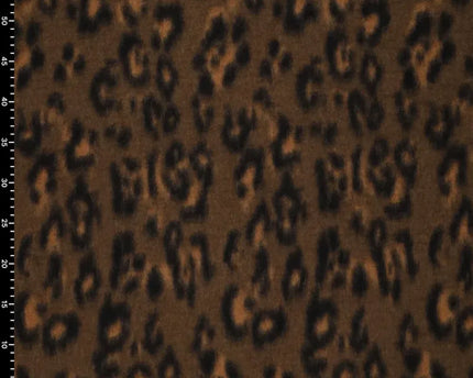 Wool Leopard loden