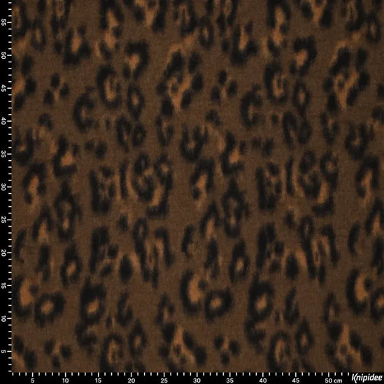 Wool Leopard loden