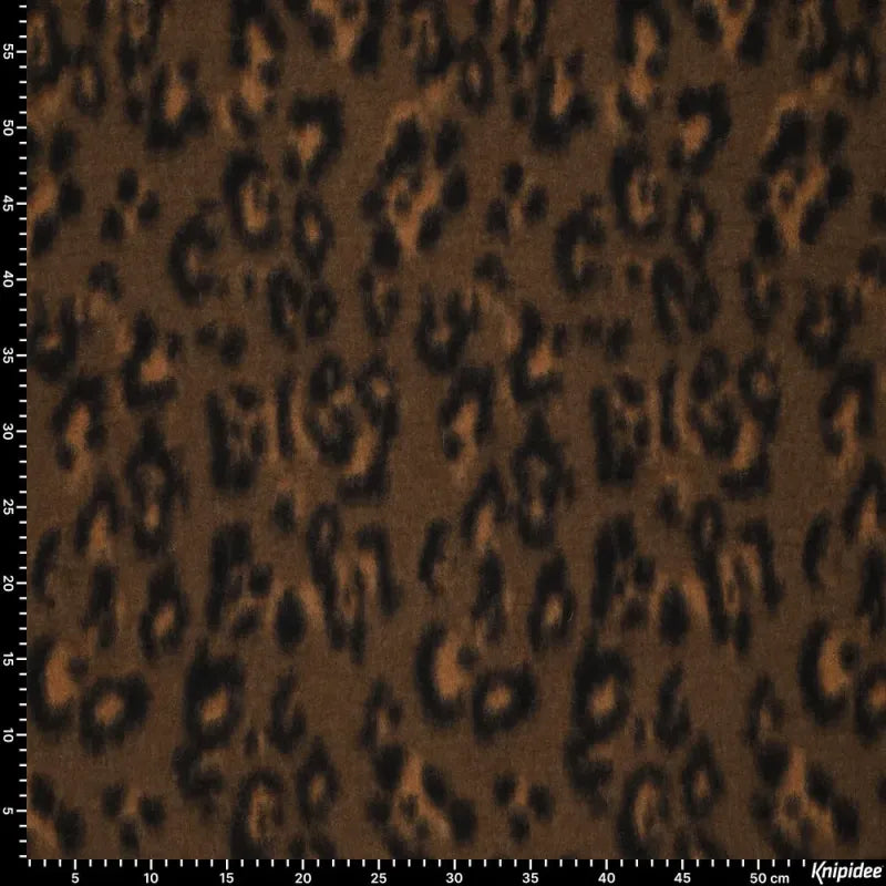 Wool Leopard loden