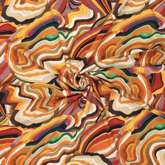 Digi Yellow Hueva Cotton Spandex