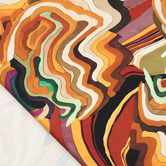 Digi Yellow Hueva Cotton Spandex