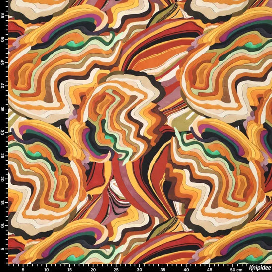 Digi Yellow Hueva Cotton Spandex