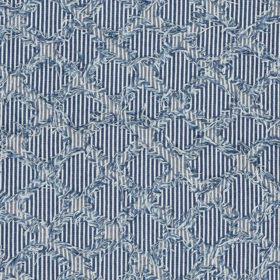 Denim Ruffle Stripes