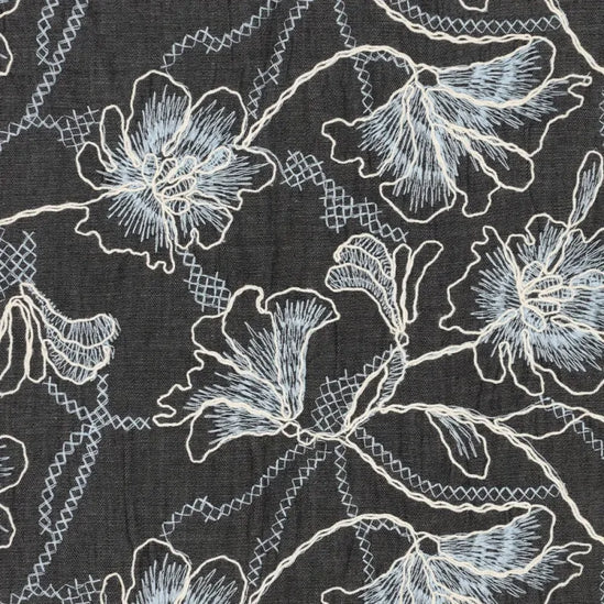 Denim Embroidery Lisa