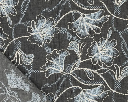 Denim Embroidery Lisa