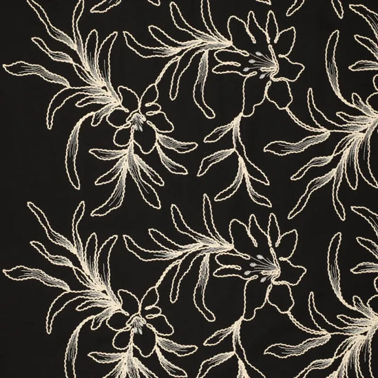 Luana Cotton Gabardine Embroidery