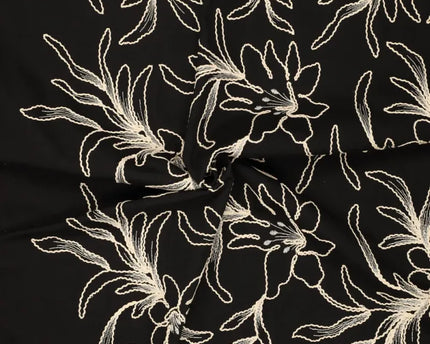 Luana Cotton Gabardine Embroidery