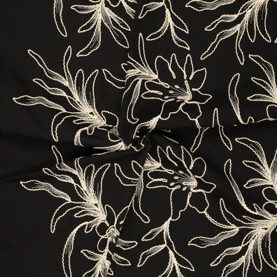 Luana Cotton Gabardine Embroidery