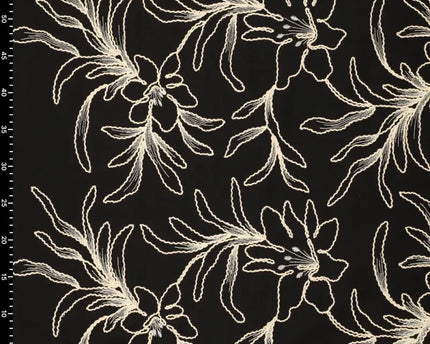 Luana Cotton Gabardine Embroidery
