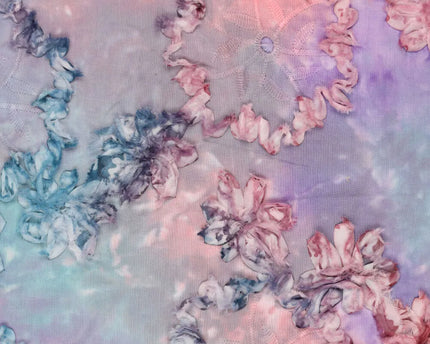 Tie dye Eva Tape Embroidery