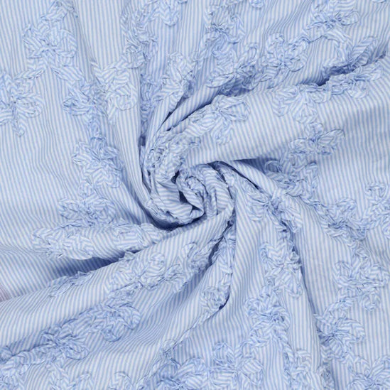 Cotton Stripe Embroidery