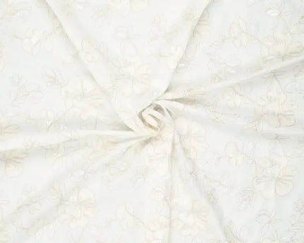 Fenna Cotton Voile Sequins