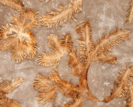 Tie Dye Palmy Embroidery